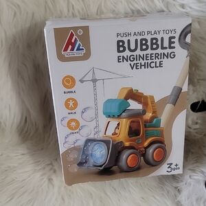 Bubble Engineering Vehicle - Orange and Blue